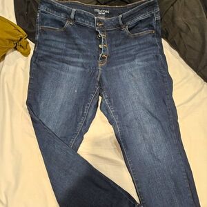 Maurices brand high rise jeans